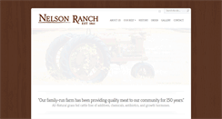 Desktop Screenshot of nelsonranch.com